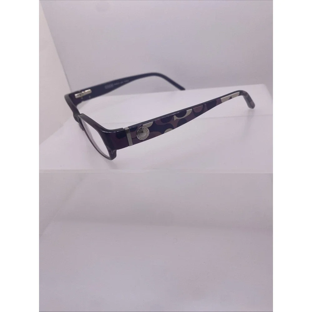 Coach Eyeglasses FRAMES ONLY Bernice Rectangular 135 Purple 381